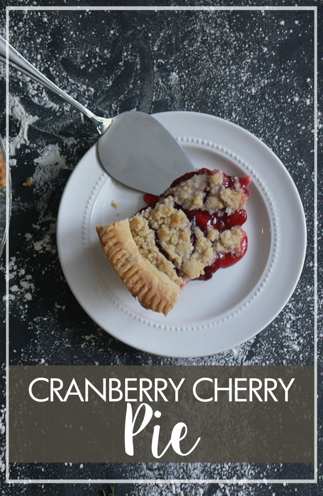 Cranberry Cherry Pie