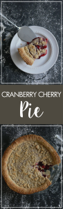 Cranberry Cherry Pie