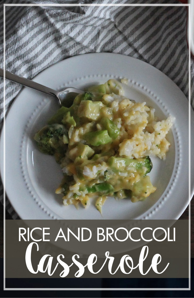 Rice and Broccoli Casserole