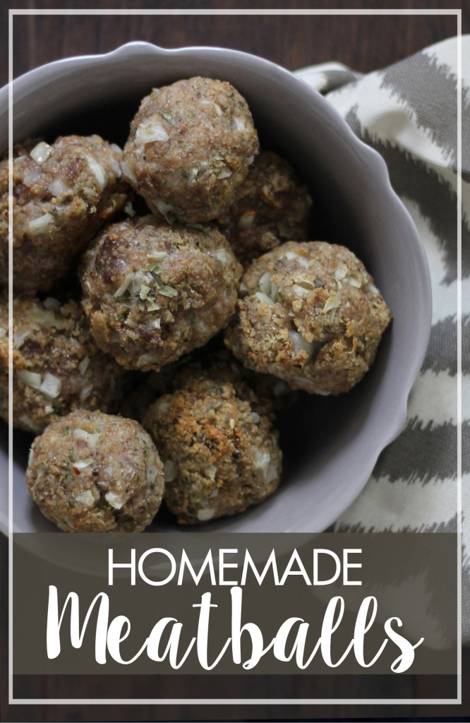 Homemade Meatballs