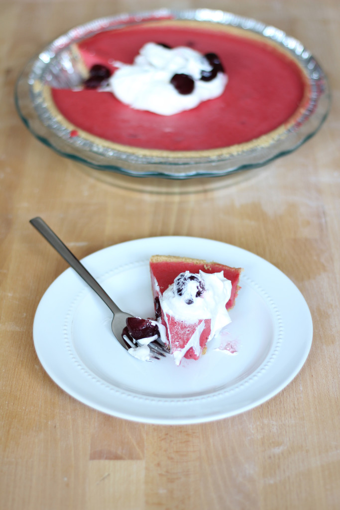 Cherry Parfait Pie 