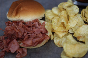 Ham Barbecue Sandwiches