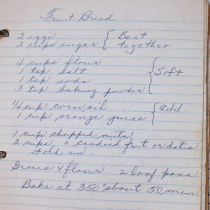 Fruit Bread Recipe